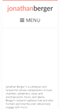 Mobile Screenshot of jonathanberger.net
